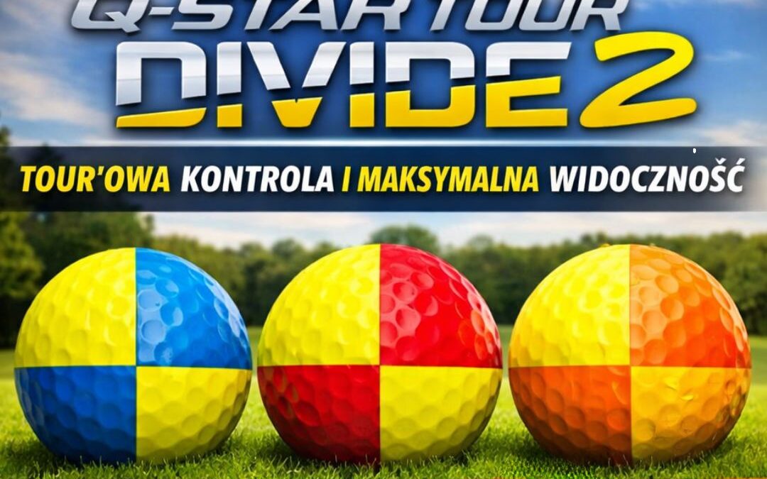 Srixon Q-STAR TOUR DIVIDE 2 – tour’owa kontrola i maksymalna widoczność w trzech wersjach kolorystycznych