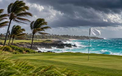 Silny wiatr zatrzymał Butterfield Bermuda Championship. Finał turnieju PGA Tour przełożony